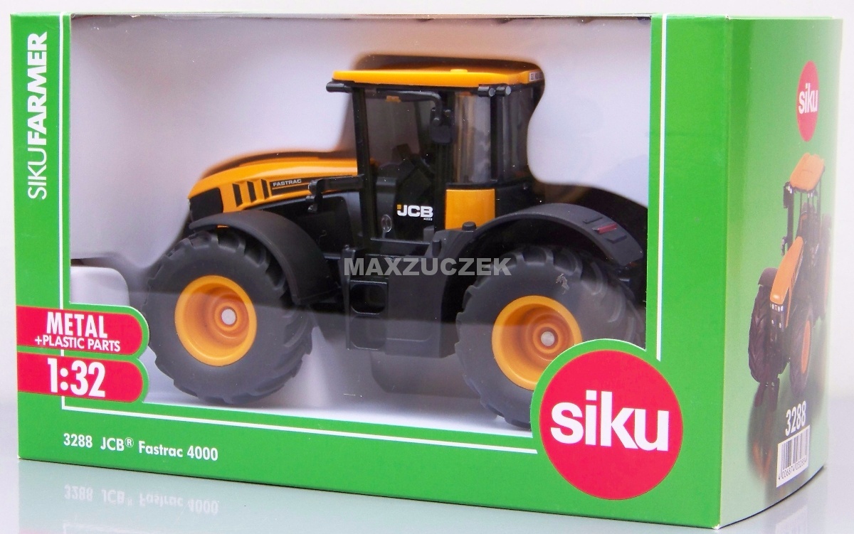 SIKU - Siku 3288 Miniatures 1:32 Tracteur JCB Fastrack 4000 - Voitures -  Rue du Commerce