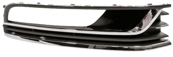 3AA854662A9B9 - Решітка радіатора бампера VW PASSAT B7 10-правий HAL