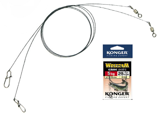 

Konger Przypon Wolframowy Mikro 20cm/2,5kg 2szt