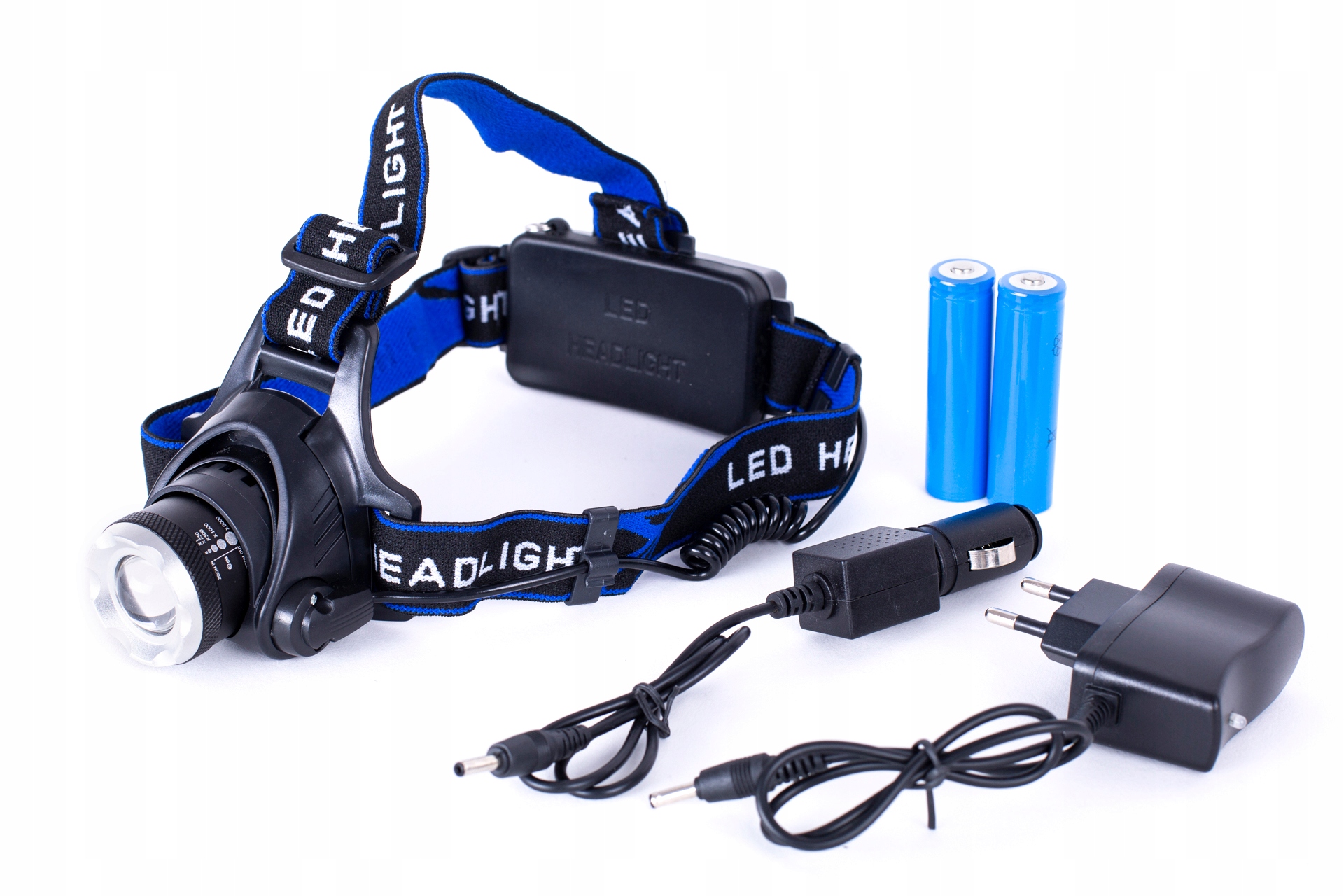 LATARKA CZOŁOWA LED ZOOM CREE XM-L T6 CZOŁÓWKA Klasa wodoszczelności IPX 4