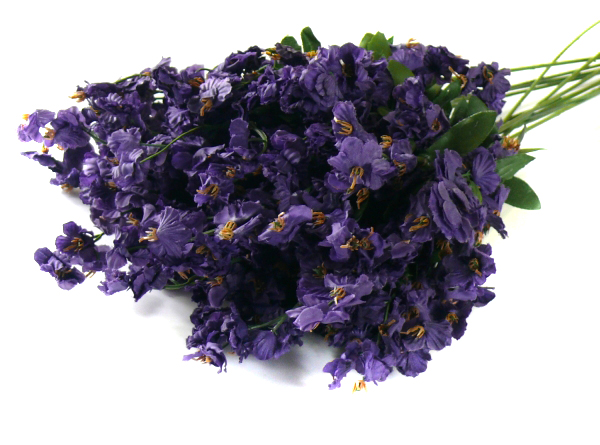 Gipsówka SZTUCZNE KWIATY dk.violet Wysokość maksymalna 37 cm