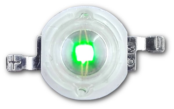

Dioda Led 1W Zielona 520nm 30mil 0877