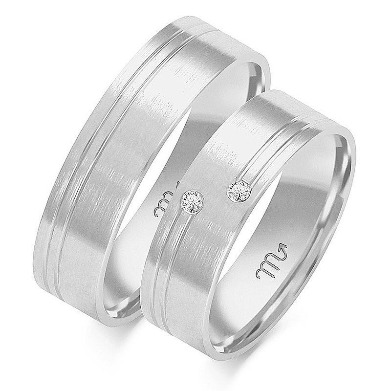 Zlaté Prsteny S Brilianty Si/h 1,5 mm id O-88A