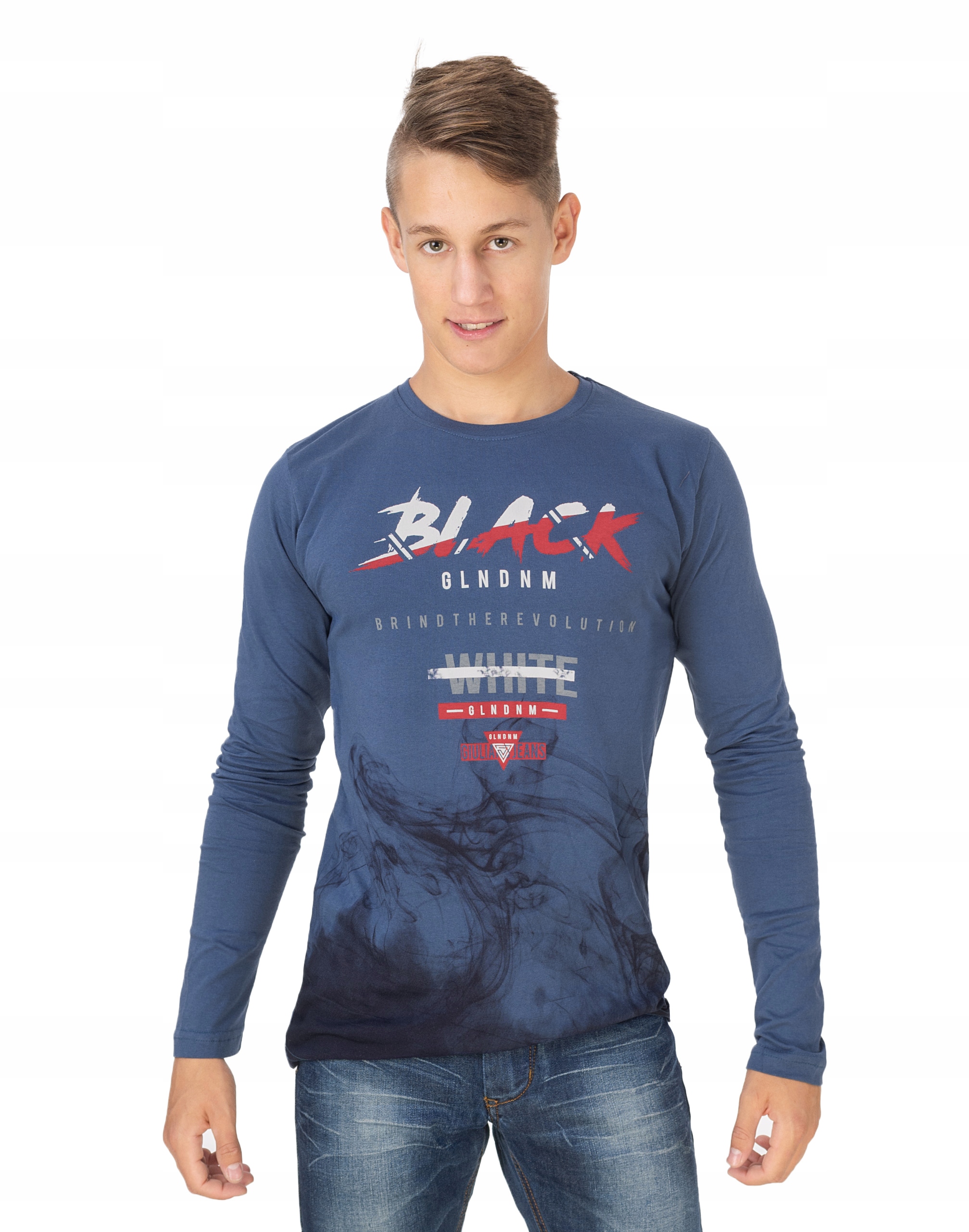 

Koszulka Męska z Długim Rękawem Long 1003-01 r XXL