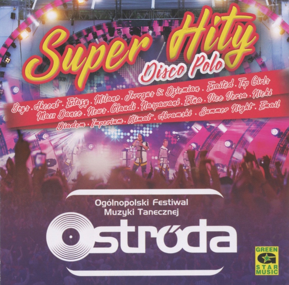 Disco Polo Ogólnopolski Festiwal Muzyki Tanecznej Ostróda CD
