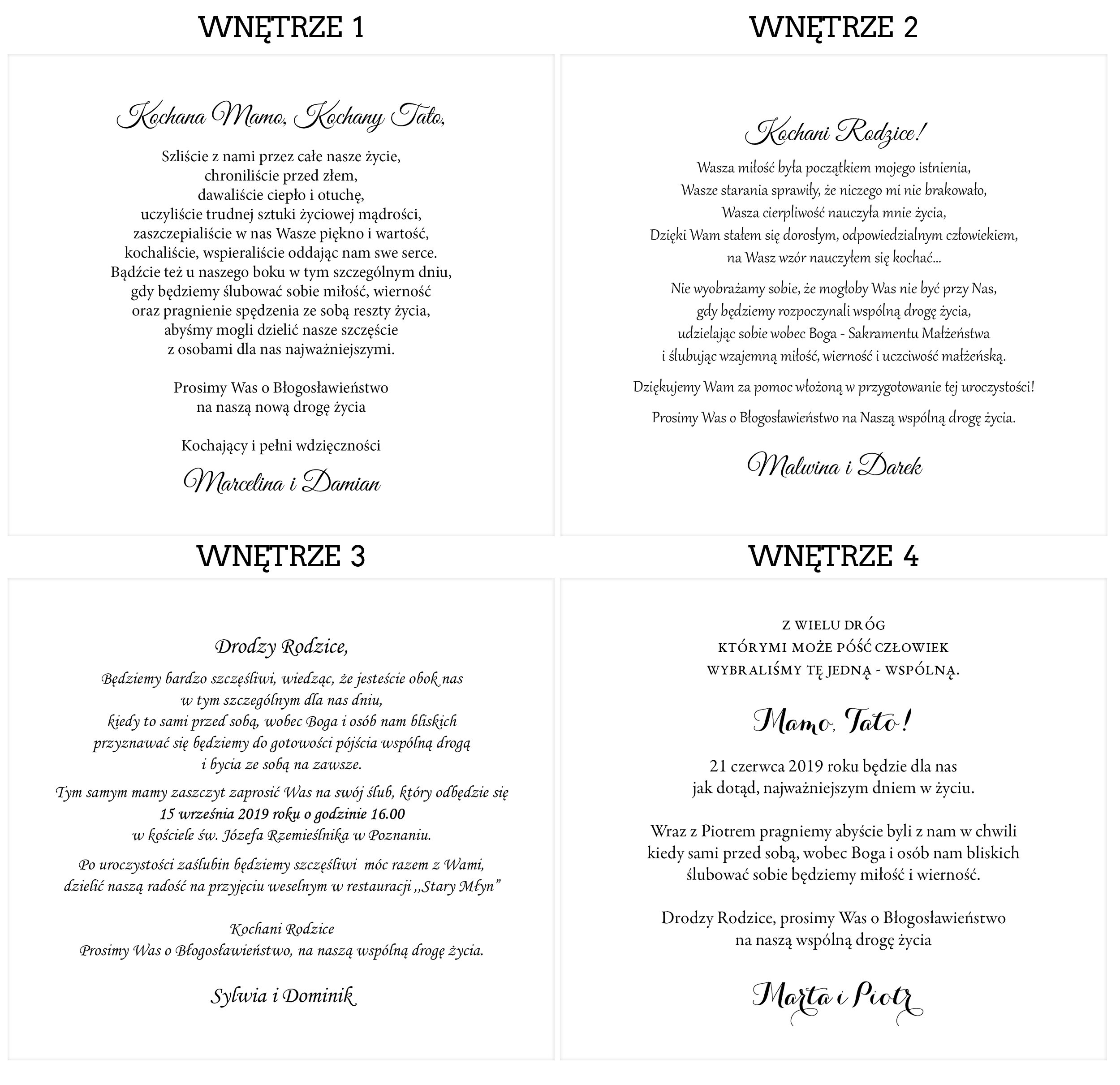 Zaproszenie dla Rodziców TWOJE ZDJĘCIE poziome R8 Kod producenta R8