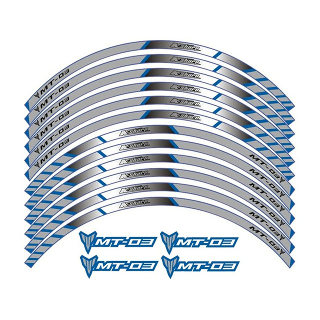 NAKLEJKI PASKI NA FELGI MT-03