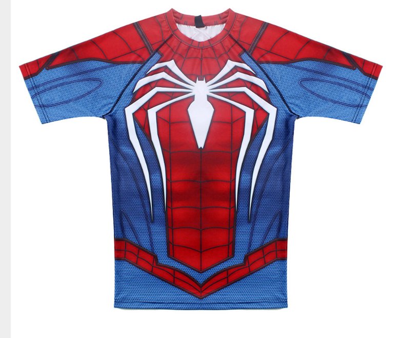 Koszulka Termoaktywna SPIDER-MAN INFINITY WAR 2XL Dekolt okrągły