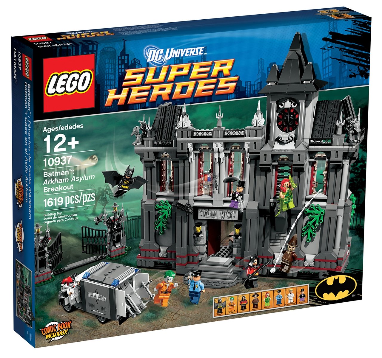 Lego 10937 Heroes Batman Zestaw Ucieczka z Azylu Arkham