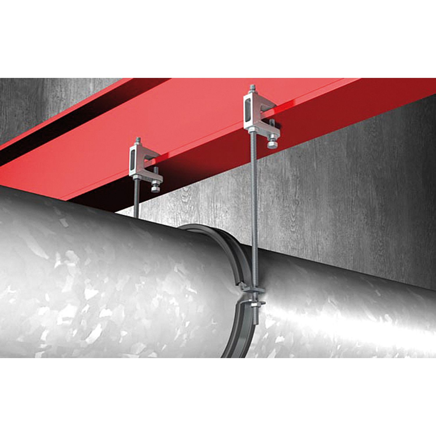 Kowadełko M8 Klamra do Dźwigarów Zacisk 10 szt. Rodzaj śruby