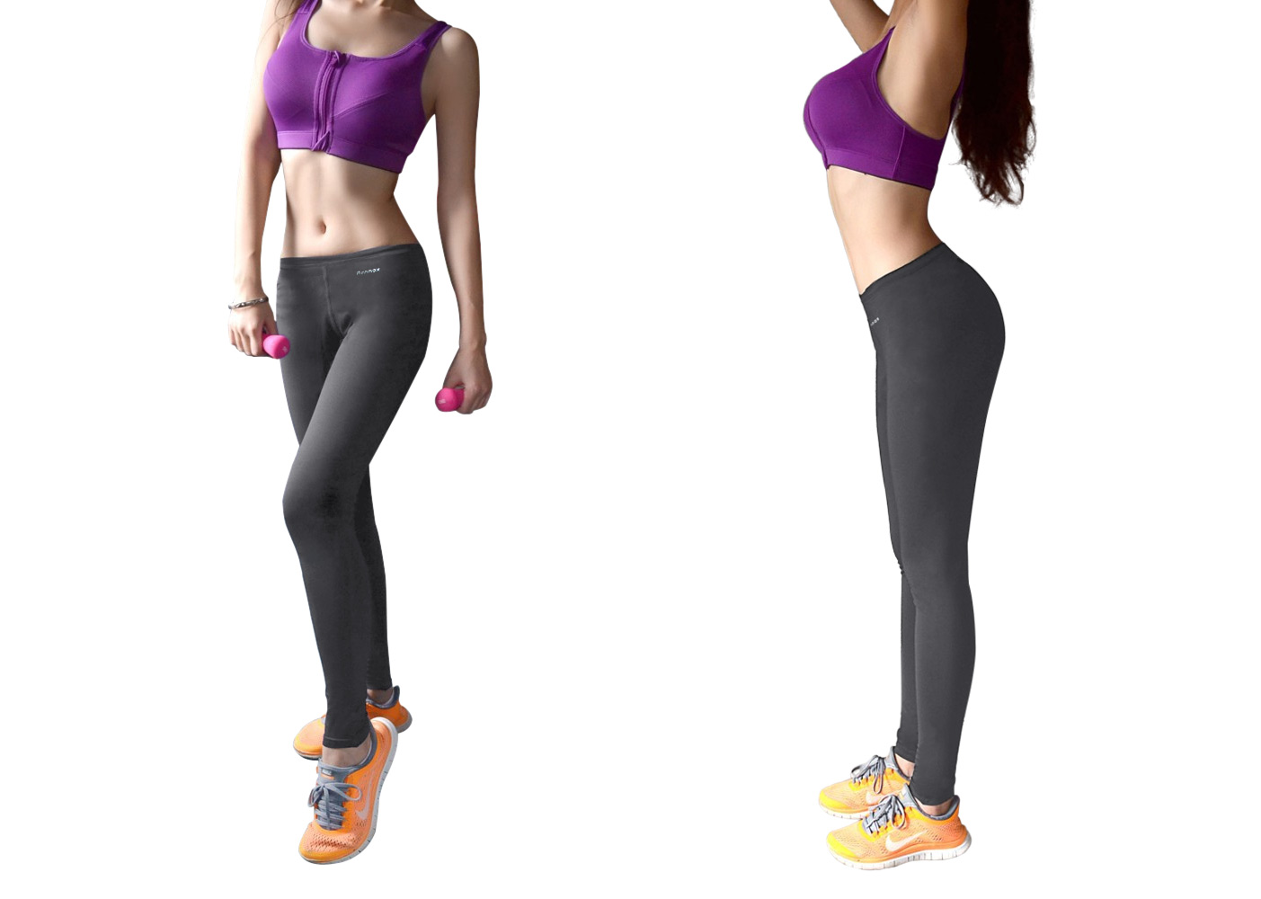 Legginsy Getry Damskie Rennox 142 Sport XL stalowe