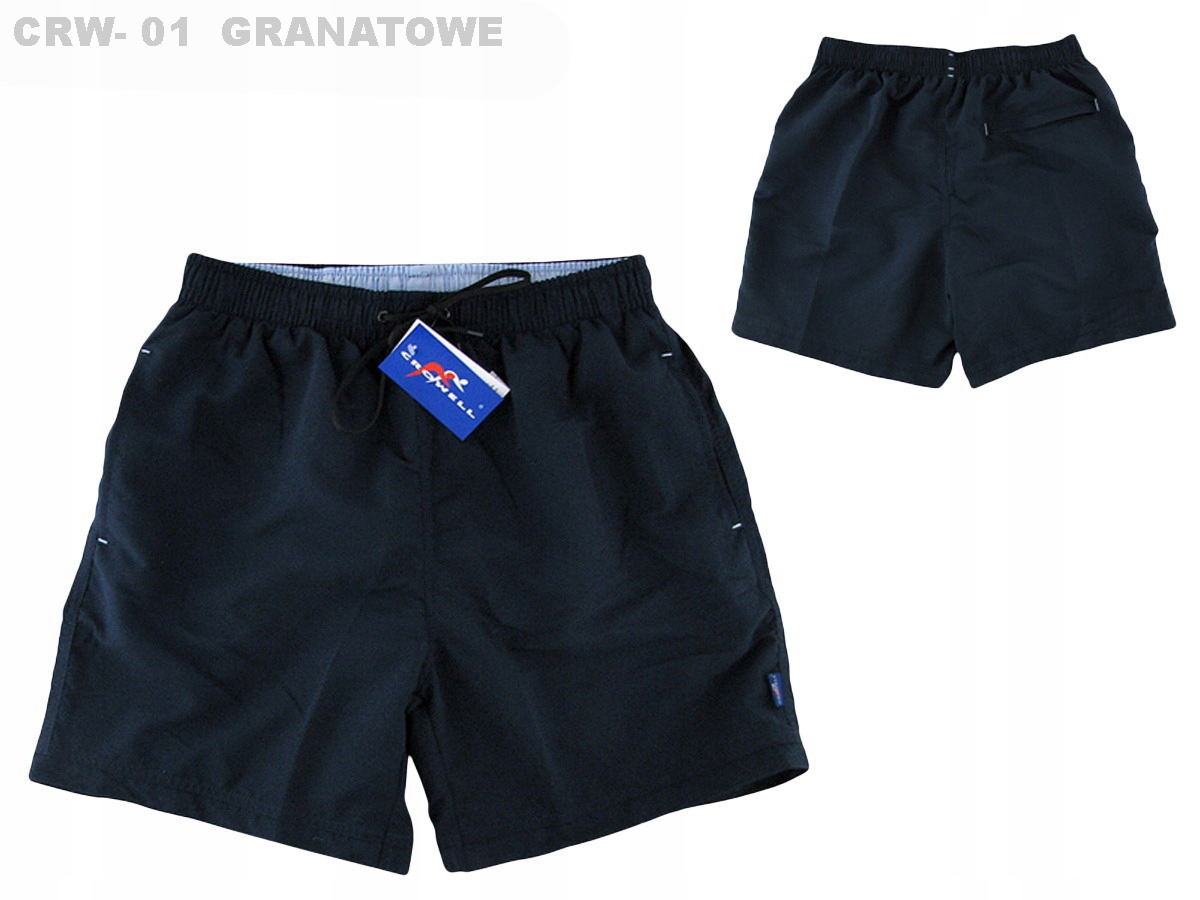 L - KĄPIELÓWKI SPODENKI szybkoschnące SZORTY KĄPIELOWE crowell PLAŻA BASEN Rozmiar L