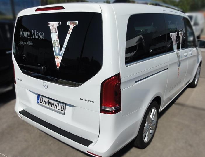 NAKŁADKA OSŁONA LISTWA ZDERZAKA MERCEDES VITO W447 Producent części RIDER
