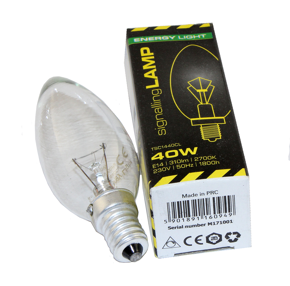Tradičná žiarovka Energy Light E14 40W 310lm