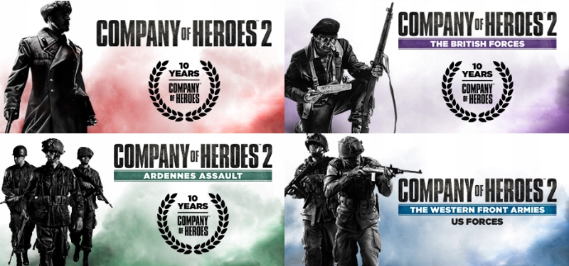 COMPANY of HEROES 2 PLATINUM EDITION En STEAM + гра Game version digital