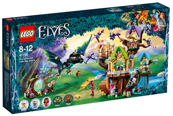 LEGO 41196 ELVES ATAK NIETOPERZY NA ELVENSTAR