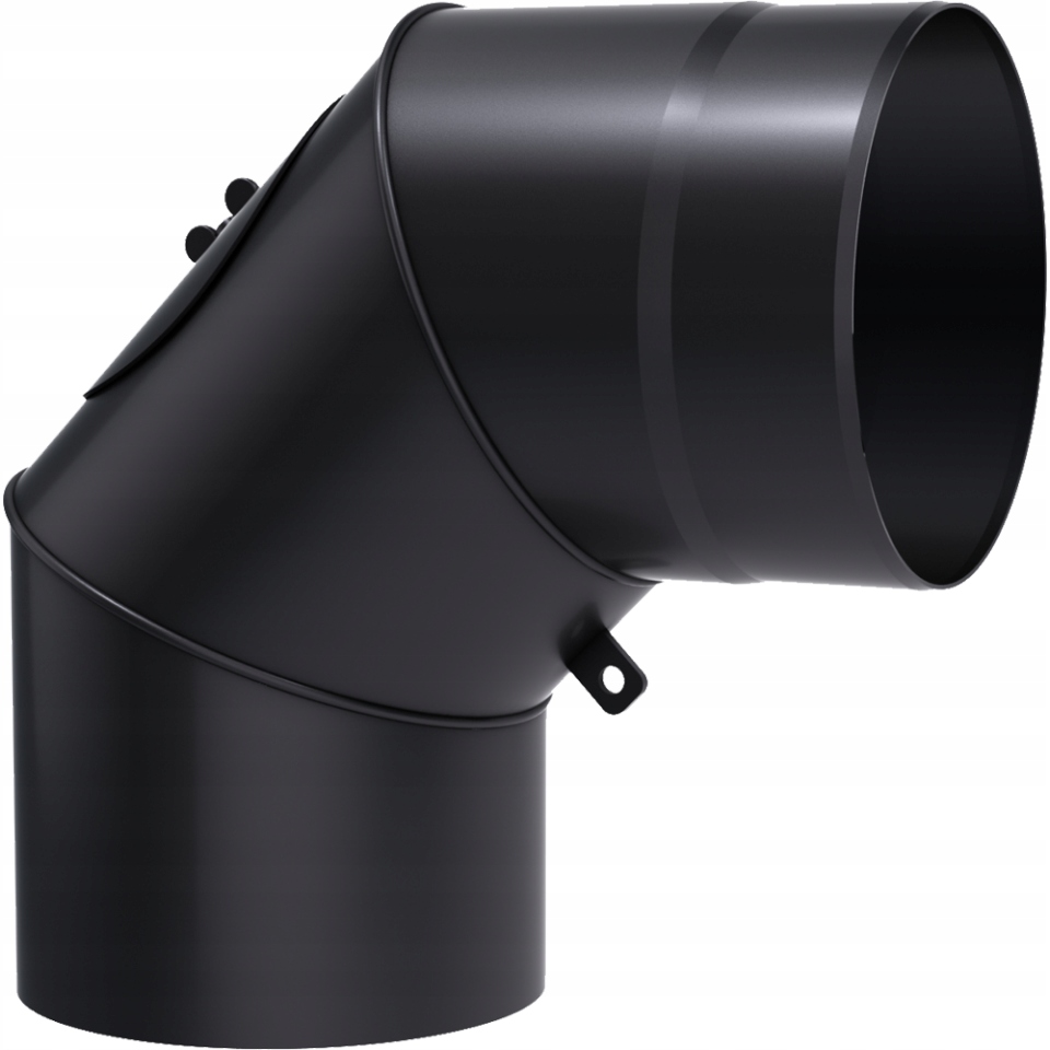

Kolano Spalinowe 90 st fi 180 Nastawne Stalowe 2mm