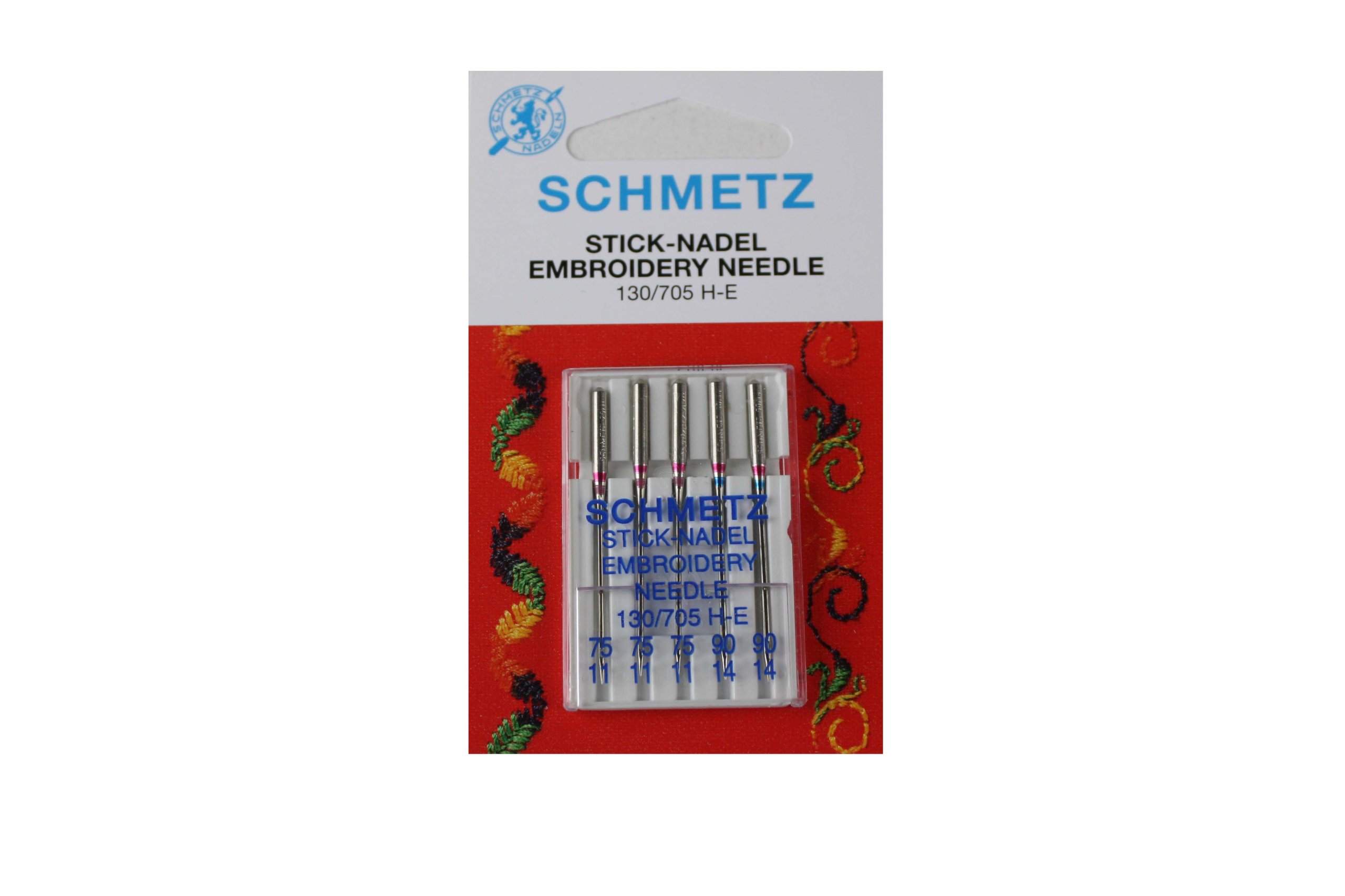 

Igły do haftowania Schmetz H-e V3S 3x75 i 2x90
