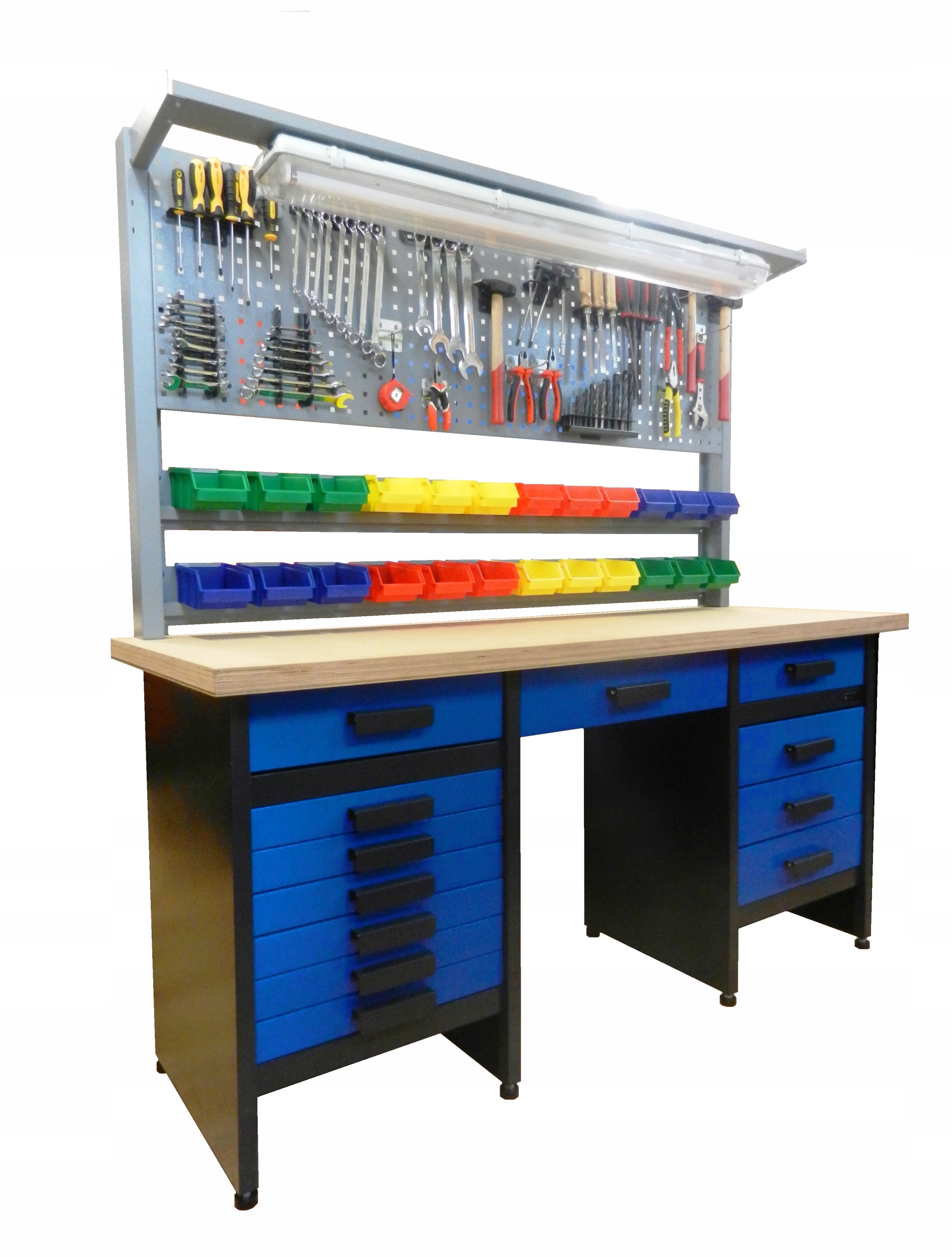 BIURKO NARZEDZIOWE NADSTAWKA PANEL BLAT 40 MM