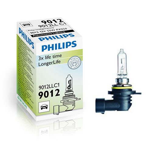 Фото - Автолампа Philips Żarówka HIR2 LongLife EcoVision 3x Żywotne 