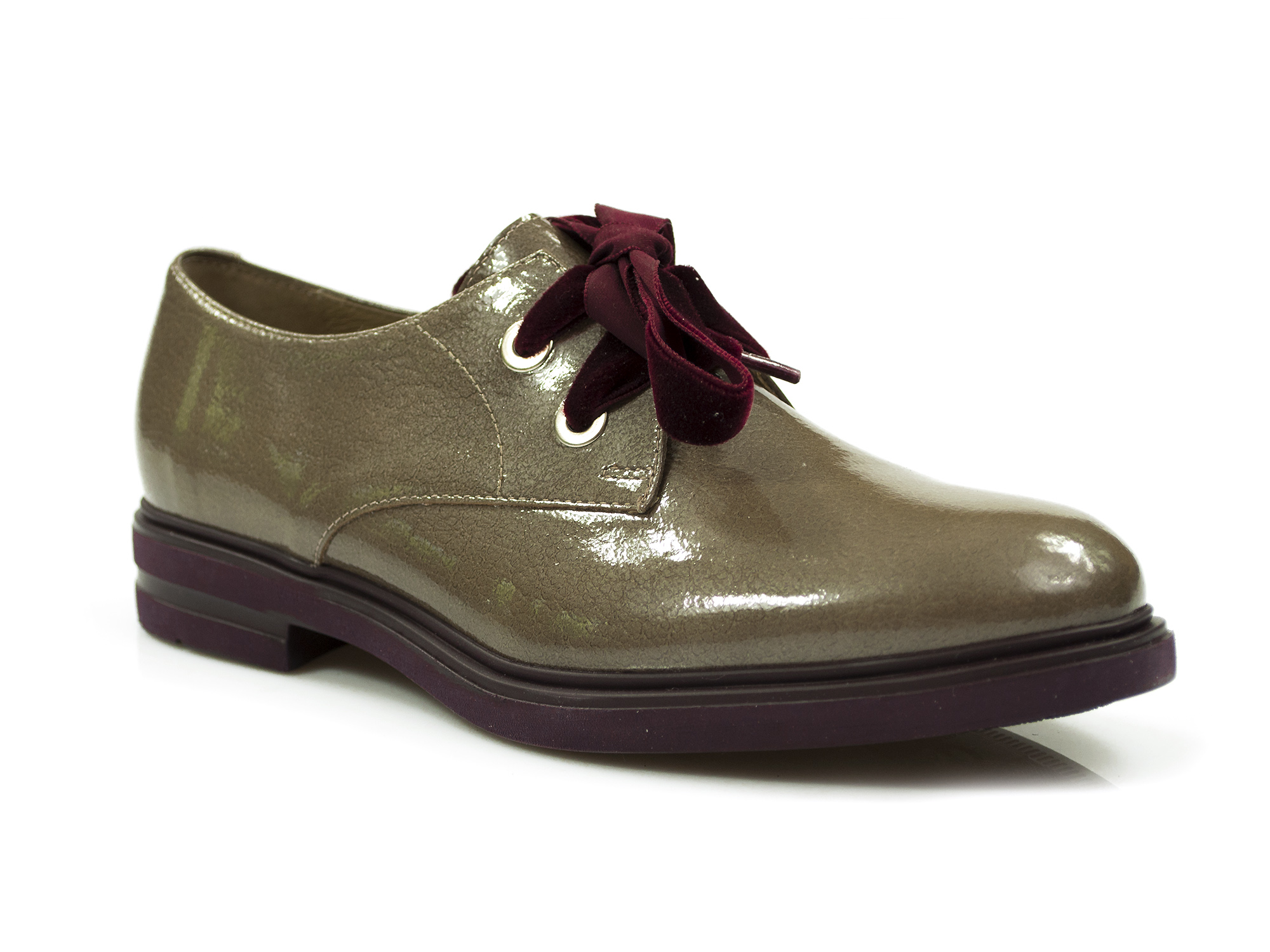 

półbuty damskie Skórzane sznurowane Sneakersy buty