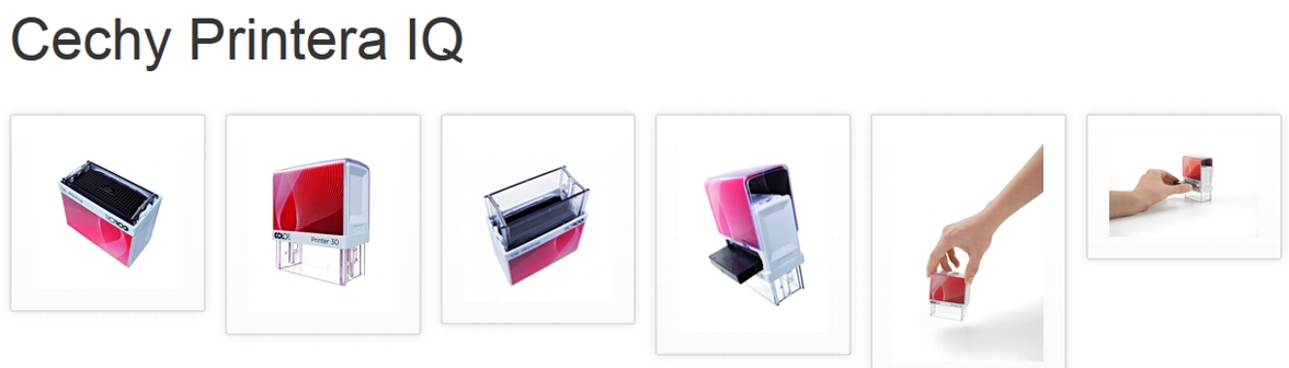 PIECZĄTKI PIECZĄTKA COLOP IQ 20 Liczba wersów 1-2 wersy 3-4 wersy