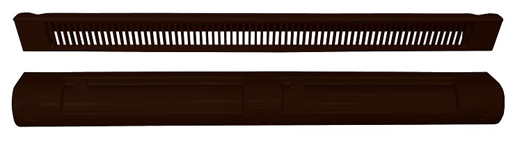 Nawiewnik ciśnieniowy VENTEC VT 601 CIEMNY BRĄZ Rodzaj nawiewnik