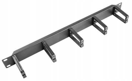 

Organizer Kabli do Rack 19" 1U Czarny Lanberg