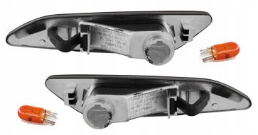 ALFA ROMEO 147, 156 kierunki boczne CLEAR BLACK Kolor klosza dymiony