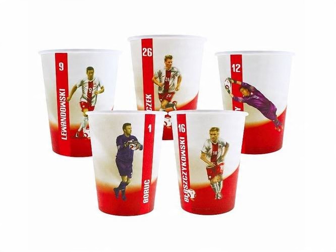 

Kubki Kubeczki Reprezentacja Polski 6 szt