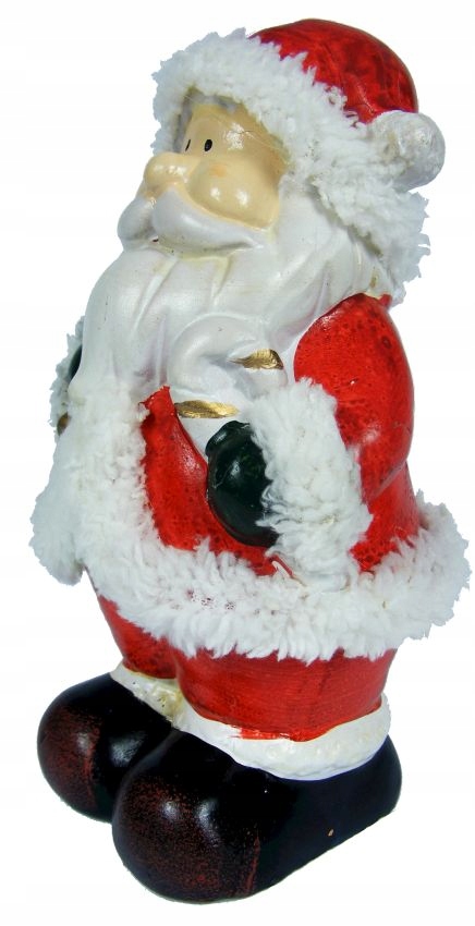 MIKOŁAJ Z WORKIEM FIGURKA CERAMICZNA 19cm Marka inna