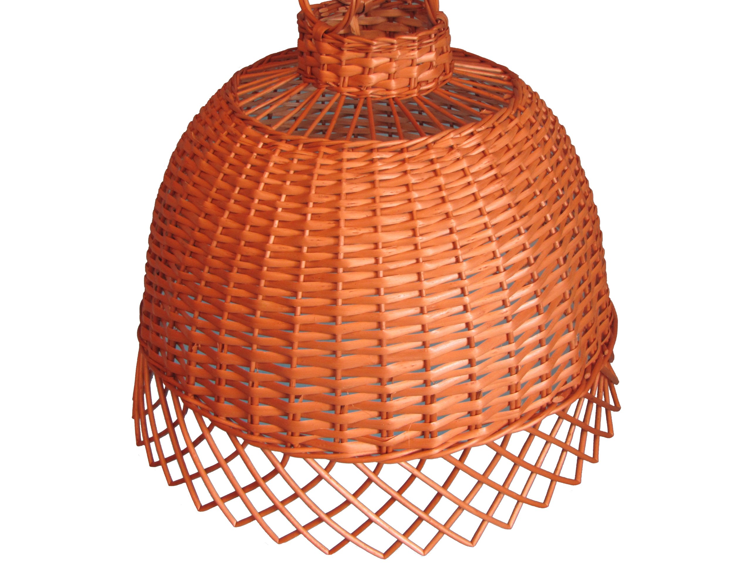 

Abażur wiklinowy lampa wisząca żyrandol Klosz