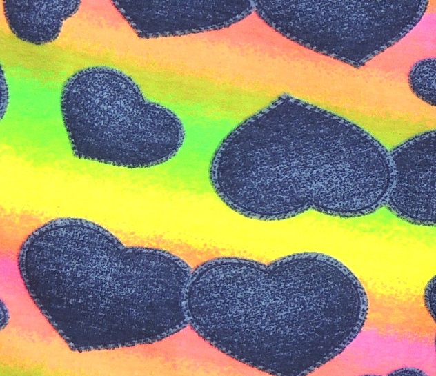 legginsy krótkie spodenki tęcza serc 146 Marka Inna marka