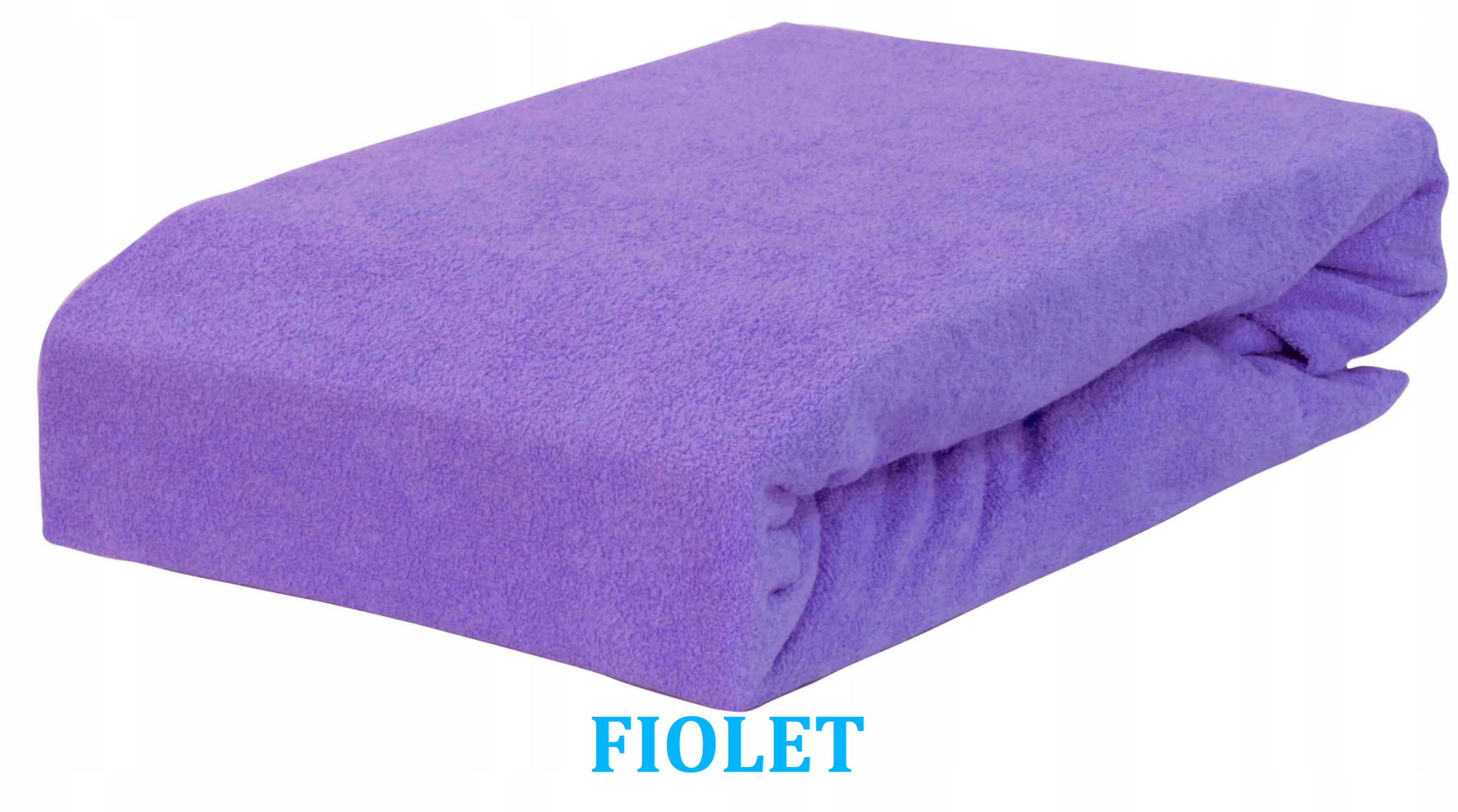 

Prześcieradło Frotte Z Gumką 120x200 Fioletowe
