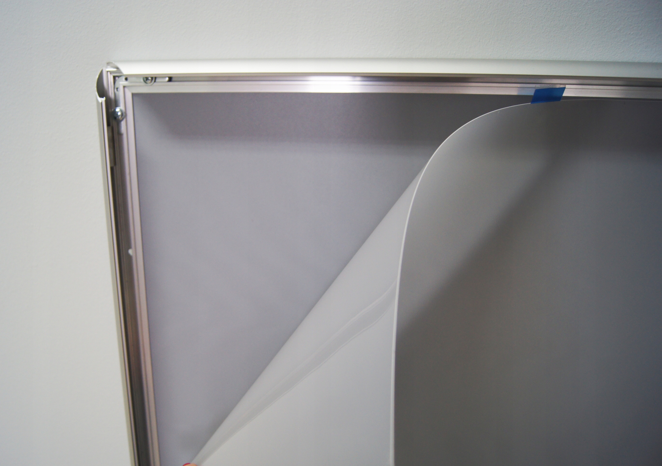 RAMKA REKLAMOWA OWZ ALUMINIUM A1 Orientacja uniwersalna