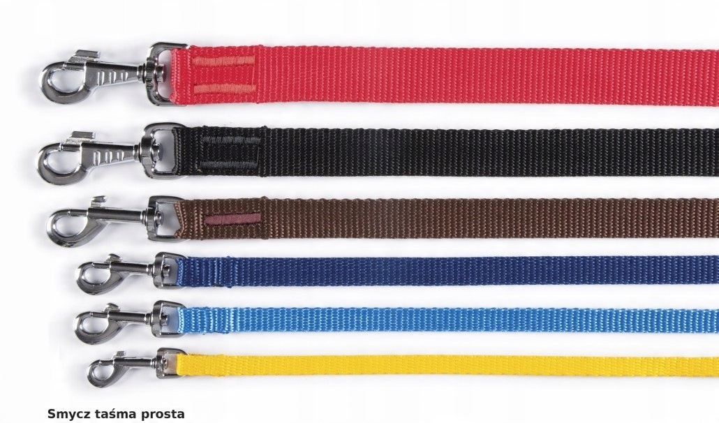 

Smycz Taśma Prosta 13mm/130cm $