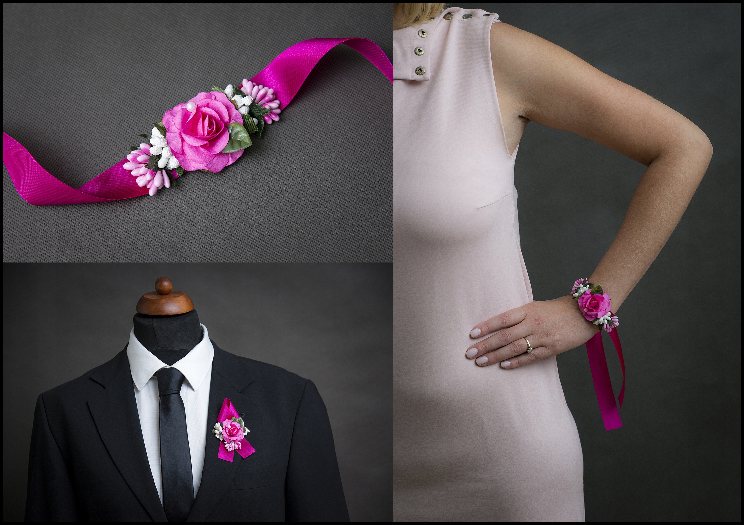 KOTYLIONY PRZYPINKI BUKIECIKI na BAL ÓSMOKLASISTY Rodzaj kotylion