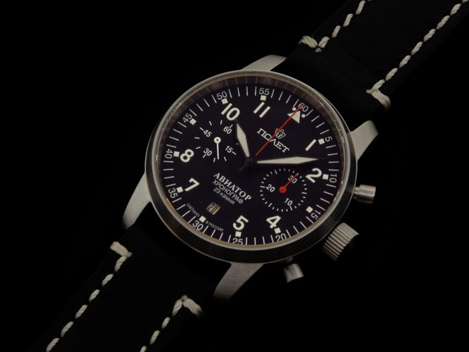 ZEGAREK POLJOT AVIATOR CHRONOGRAPH 3133/6971315 S Model Aviator