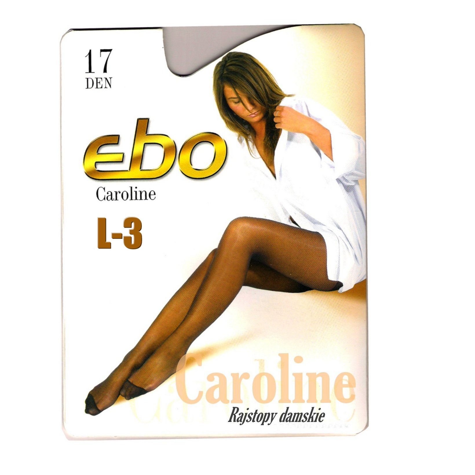 

Ebo Rajstopy Lycra 17 den r.3 cienkie,