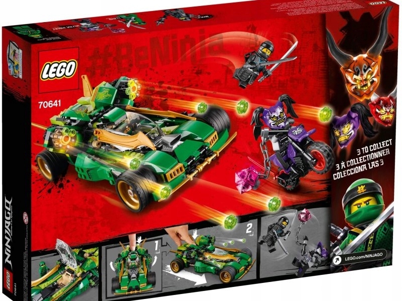 Lego Ninjago @@ NOCNA ZJAWA 70641 @@ Nightcrawler! Marka LEGO