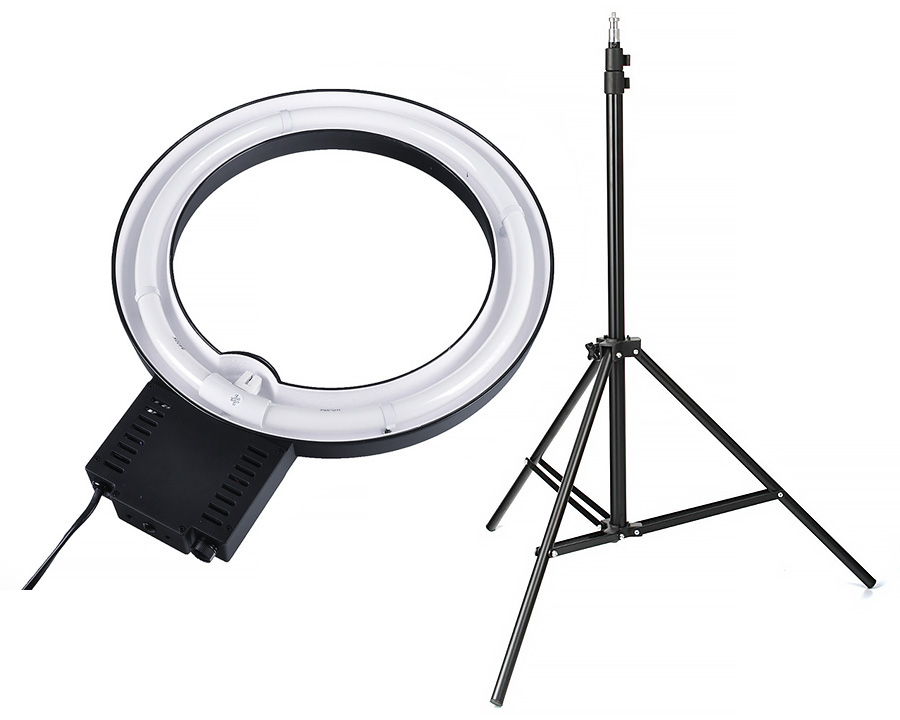 

Lampa Pierścieniowa Ring 40W Statyw 230 cm NG-40c