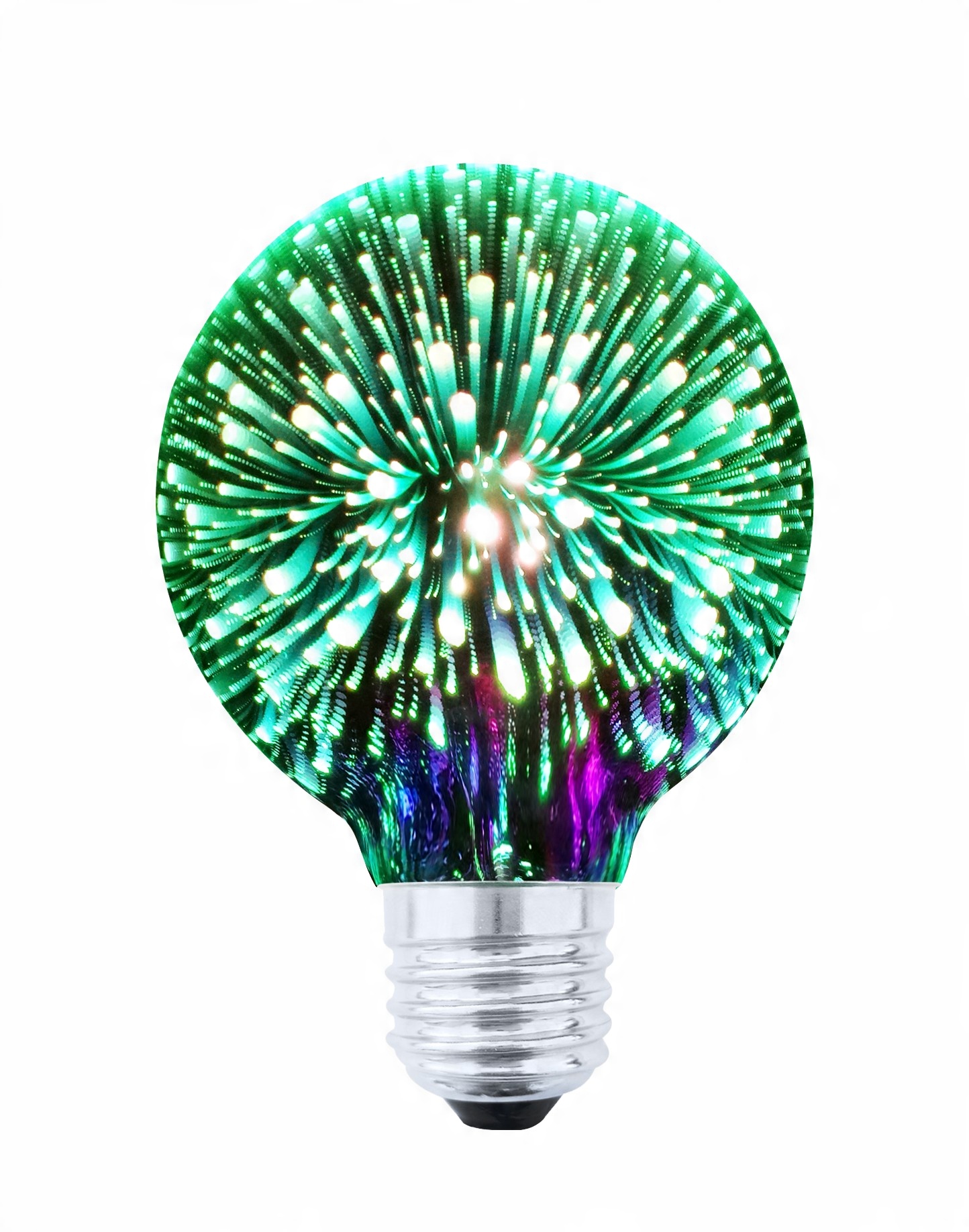 

Żarówka Dekoracyjna Led Idea G80 E27 Zielona