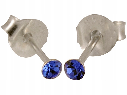 

Versil kolczyki cyrkonie 2,5 mm srebro pr. 0,925
