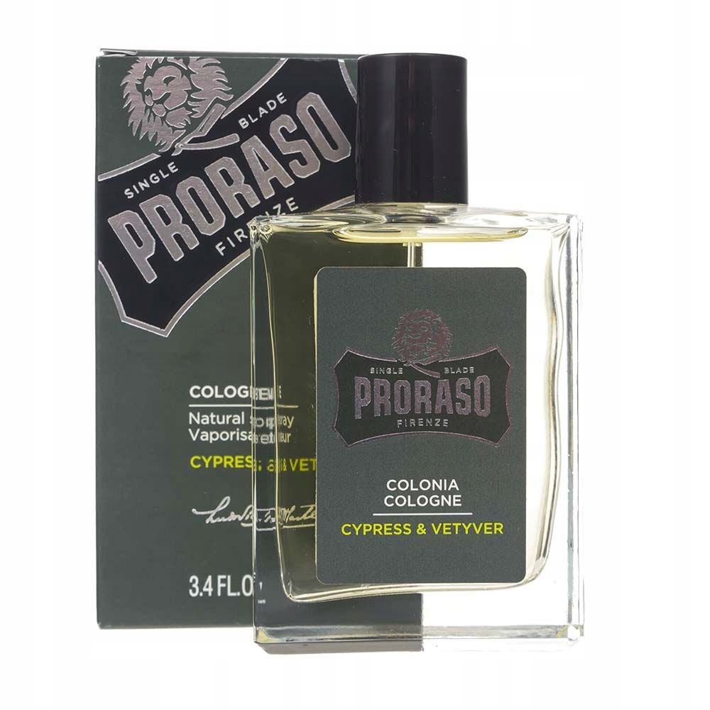 Proraso Cypres Vetyver Kolínská Voda Cologne 100 ML