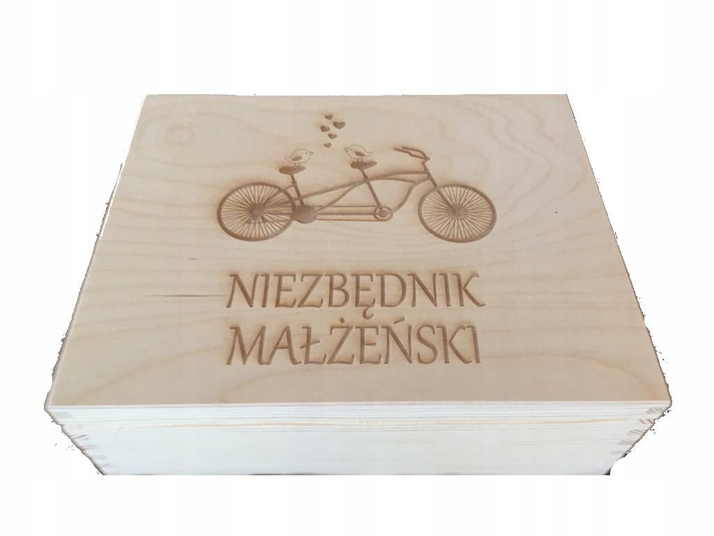 

Niezbędnik małżeński skrzynka pudełko grawer