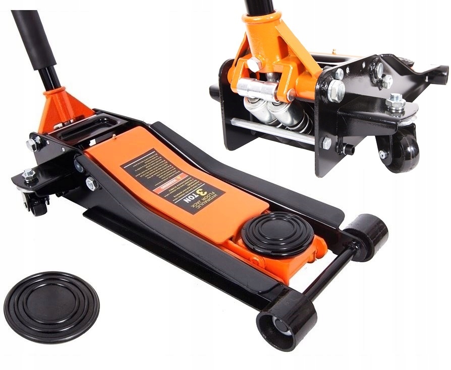 

Podnośnik 3T Niskoprofilowy Żaba 75-508mm 2 Tłoki!