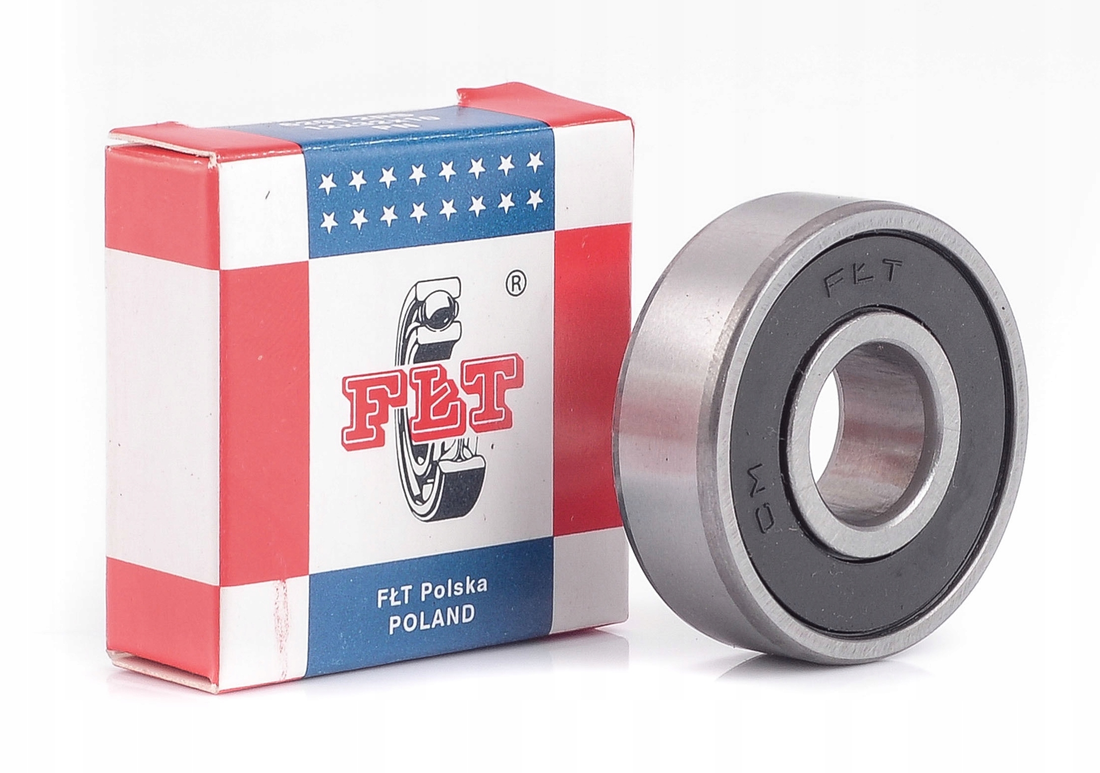 ŁOŻYSKO 6204 2RS 20x47x14 62042RS 6204 FŁT POLAND Producent części FŁT