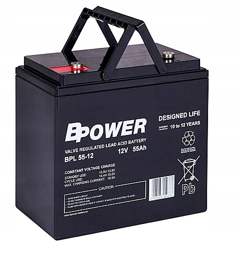 Akumulator BPOWER BPL 55-12 55Ah 12V AGM