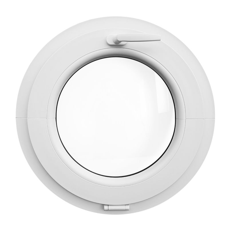 Купить Окно круглое, 500 мм TILT, белый ПВХ, 50 см * ROTA: отзывы, фото ...