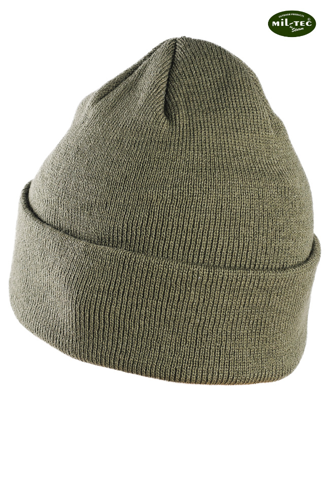 Wojskowa Ciepła CZAPKA ZIMOWA WATCH CAP - OLIV Marka Mil-Tec